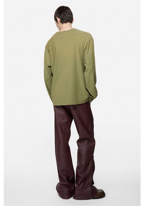 t-shirt relaxed fit unisex verde oliva ACNE STUDIOS | CL0197AB7
